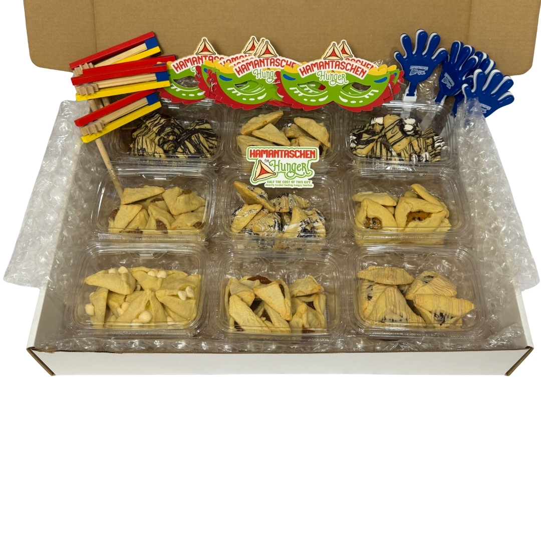 Medium – 9 Containers of Hamantaschen for Hunger Box